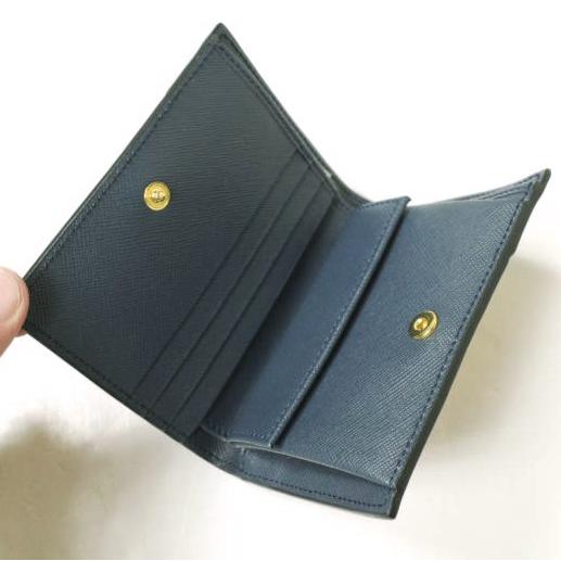 新品 MARNI マルニ BIFOLD WALLET/COIN PURSE サフィアーノレザー 二つ折り財布 PFMOQ14U13 PUMPKIN/CINDER ROSE/ORION BLUE ウォレット |  | 06
