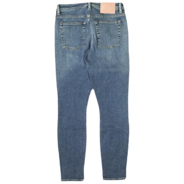 Acne Studios アクネストゥディオズ 23SS イタリア製 Climb Mid Blue ミッドライズスキニーデニムパンツ A00028 26 Indigo ジップフライ ジーンズ ボトムス【新古品】【中古】【Acne Studios】 新品 Acne Studios アクネストゥディオズ 23SS イタリア製 Climb Mid