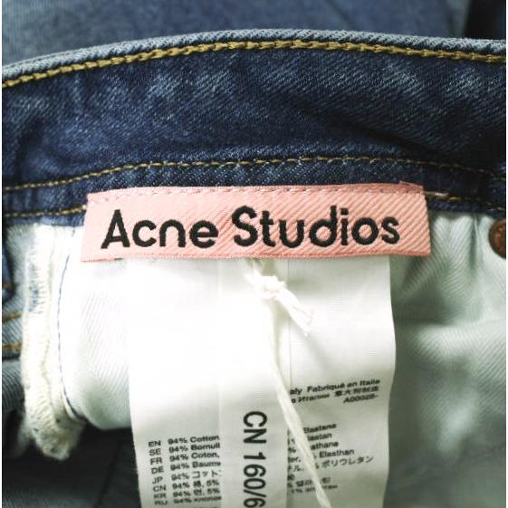新品 Acne Studios アクネストゥディオズ 23SS イタリア製 Climb Mid Blue ミッドライズスキニーデニムパンツ A00028 26 ジーンズ g19794 |  | 04