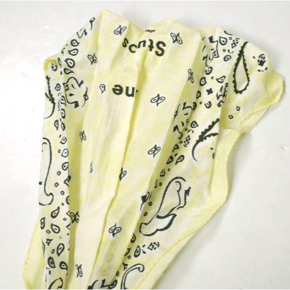 新品 Acne Studios アクネストゥディオズ 20SS VARANA ペイズリープリント コットンシルクポプリンスカーフ YELLOW ストール g19801 |  | 06