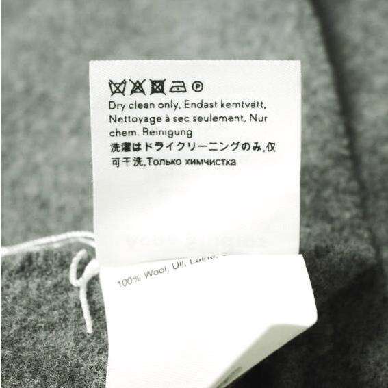 新品 Acne Studios アクネストゥディオズ イタリア製 Canada New フリンジウールマフラー グレー 大判サイズ ユニセックス g19803 |  | 08