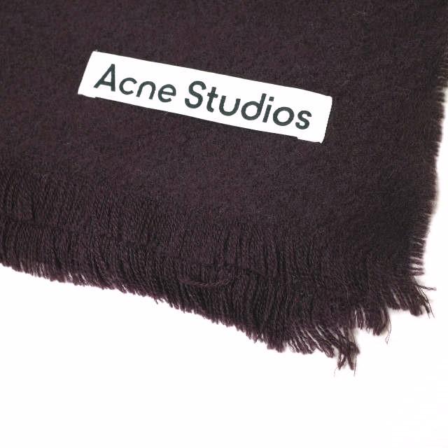 新品 Acne Studios アクネストゥディオズ イタリア製 WOOL SCARF ウールマフラー FN-UX-SCAR000165 オウバジーンパープル 大判 g19804 |  | 06