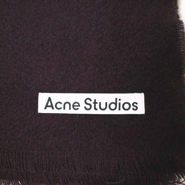新品 Acne Studios アクネストゥディオズ イタリア製 WOOL SCARF ウールマフラー FN-UX-SCAR000165 オウバジーンパープル 大判 g19805 |  | 03