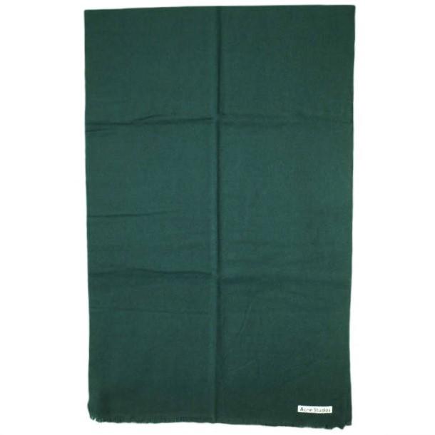 新品 Acne Studios アクネストゥディオズ イタリア製 WOOL SCARF ウールマフラー FN-UX-SCAR000165 GREEN 大判 ストール ユニセックス |  | 01