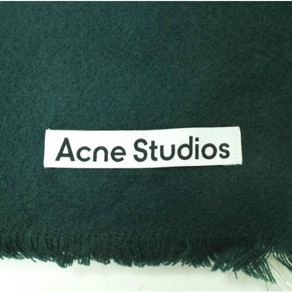 新品 Acne Studios アクネストゥディオズ イタリア製 WOOL SCARF ウールマフラー FN-UX-SCAR000165 GREEN 大判 ストール ユニセックス |  | 03