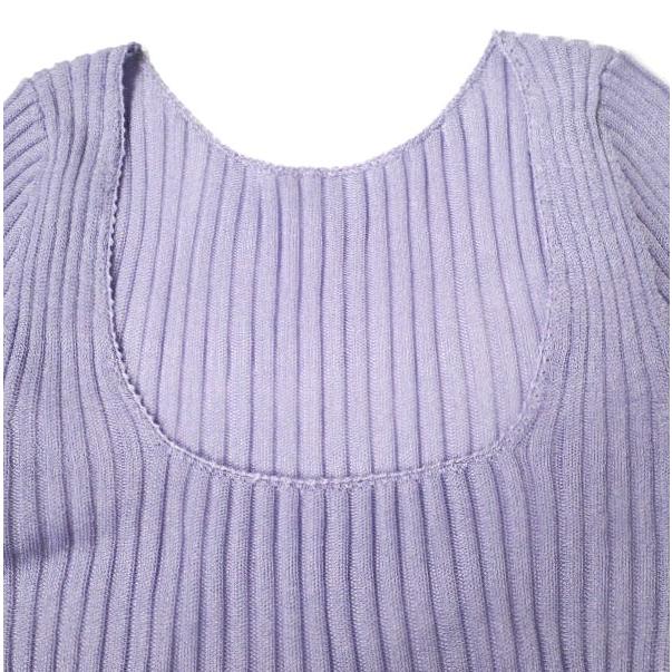 新品 Mame Kurogouchi マメクロゴウチ 22SS Beaded Flared Sleeve Knit 