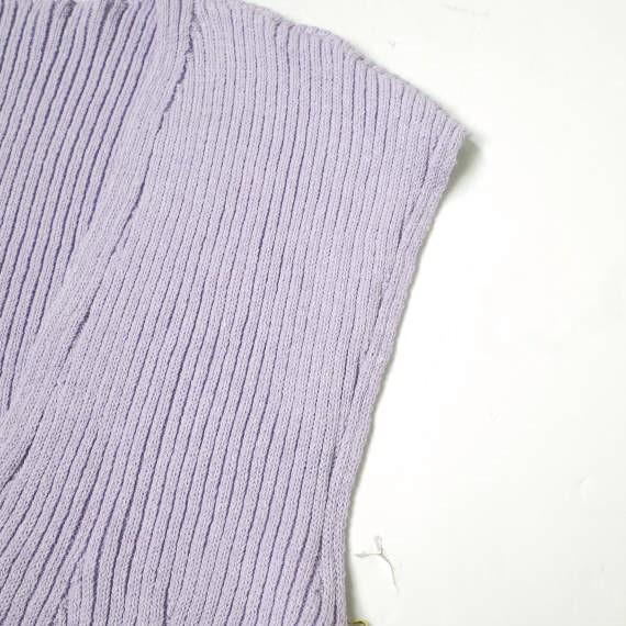 新品 Mame Kurogouchi マメクロゴウチ 22SS Washable Linen Knitted