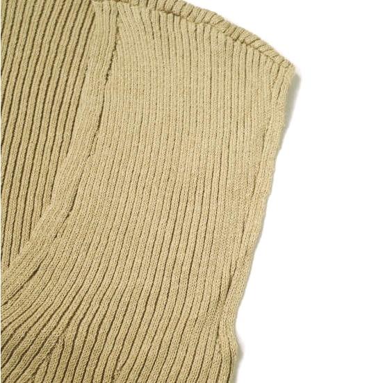 新品 Mame Kurogouchi マメクロゴウチ 22SS Washable Linen Knitted Vest ウォッシャブルリネンニットベスト MM22SS-KN021 1 BROWN g19815 |  | 04