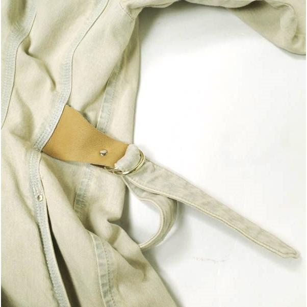 新品 PHOTOCOPIEU フォトコピュー 23AW 日本製 ASTRID - MIDI DRESS デニムロングワンピース 36 PINK BEIGE 定価82,500円 トップス g19829 |  | 05