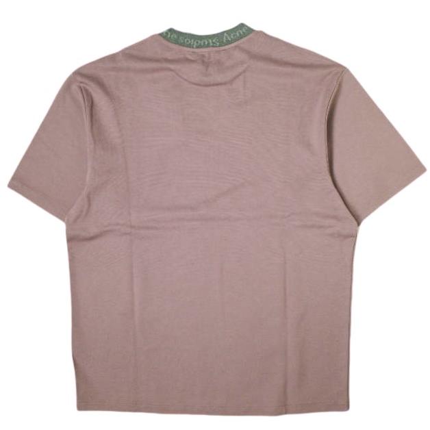 新品 Acne Studios アクネストゥディオズ EXTORR LOGO RIB T-SHIRTS オーバーサイズ ロゴリブTシャツ FN-MN-TSHI000349 XS MAUVE g19835 |  | 01