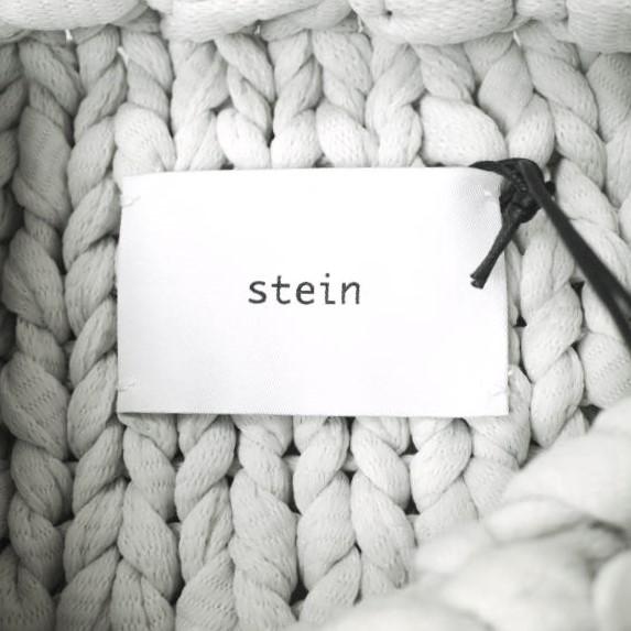 stein シュタイン 23AW 日本製 LILY YARN HAND KNIT LS リリヤーンハンドニット ST.716 S OFF GREY セーター 定価103,400円 トップス【新古品】【中古】【stein】 新品 stein シュタイン 23AW 日本製 LILY YARN HAND KNIT LS