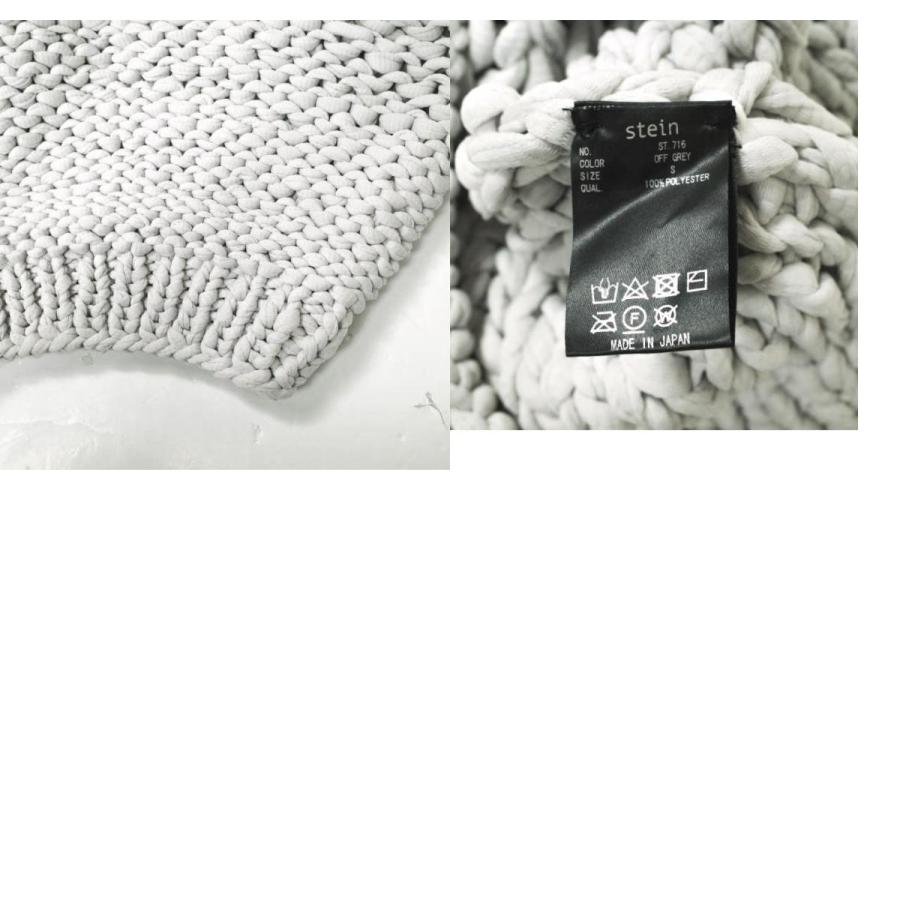 新品 stein シュタイン 23AW 日本製 LILY YARN HAND KNIT LS リリヤーンハンドニット ST.716 S OFF GREY セーター 定価103,400円 g19846 |  | 09