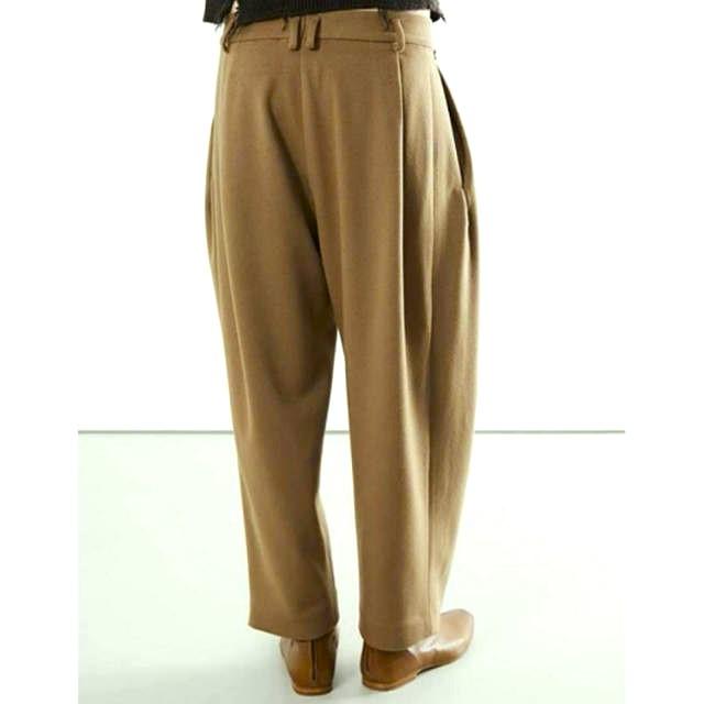 新品 HED MAYNER ヘドメイナー 22AW WOOL 6 PLEAT PANTS ウール6