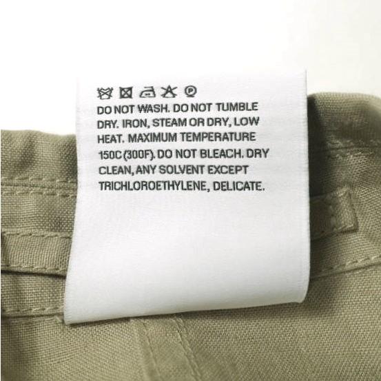 新品 HED MAYNER ヘドメイナー 22SS FALLING BACK DOUBLE BREASTED JACKET オーバーサイズ リネンダブルジャケット XS BEIGE 定価158,400円 |  | 08