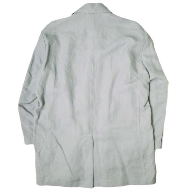 HED MAYNER ヘドメイナー 22SS SINGLE BREASTED JACKET オーバーサイズ リネンシングルジャケット SS22_J23 XS SKY BLUE 定価168,300円 2B アウター【新古品】【中古】【HED MAYNER】 新品 HED MAYNER ヘドメイナー 22SS SINGLE BREASTED JACKET オーバー