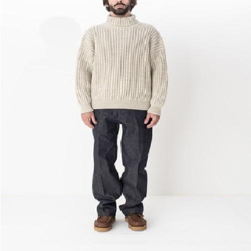 新品 visvim ビズビム 21AW 日本製 AMPLUS TURTLENECK KNIT