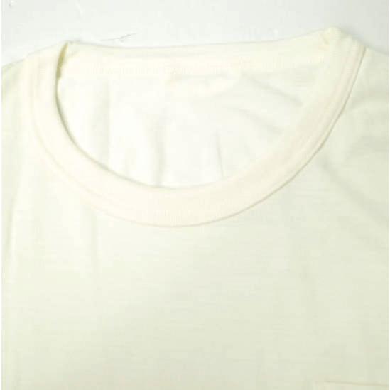 新品 visvim ビズビム 21AW VS AMPLUS TEE S/S (SUPERFINE) ウールポケットTシャツ 0121308010002 2 WHITE ヴィズヴィム SPORT g19863 |  | 04