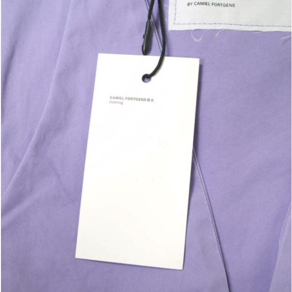 新品 CAMIEL FORTGENS カミエル フォートヘンス 23SS ZIP VEST TWILL コットンツイル ジップベスト CF.15.05.01.01 M PURPLE ジレ g19872 |  | 03
