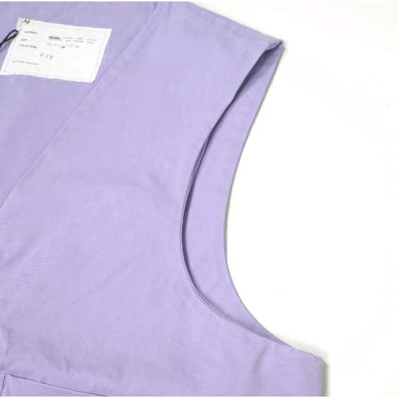 新品 CAMIEL FORTGENS カミエル フォートヘンス 23SS ZIP VEST TWILL コットンツイル ジップベスト CF.15.05.01.01 M PURPLE ジレ g19872 |  | 06