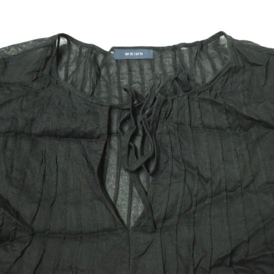 WRINN リン Pintuck One-Piece ピンタックティアードワンピース 1211-03004 38B BLACK ロング マキシ ドレス アウラアイラ トップス g19897 |  | 03