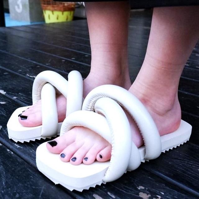 新品 YUME YUME ユメユメ TYRE SLIDE タイヤ サンダル TS0012 36(22.5-23cm) WHITE シューズ g19899 |  | 04