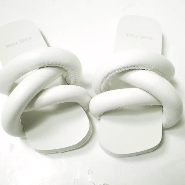 新品 YUME YUME ユメユメ TYRE SLIDE タイヤ サンダル TS0012 36(22.5-23cm) WHITE シューズ g19899 |  | 05