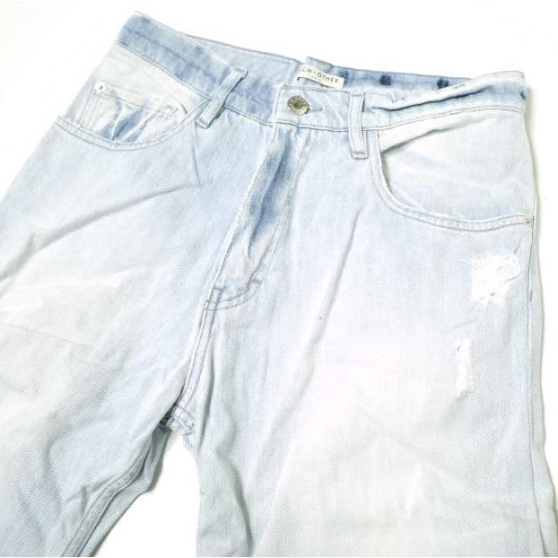 EACH×OTHER イーチアザー ニークラッシュ ブリーチテーパードデニムパンツ S15G16221 25 Indigo 5P ジーンズ ジップフライ ボトムス g19903 |  | 03