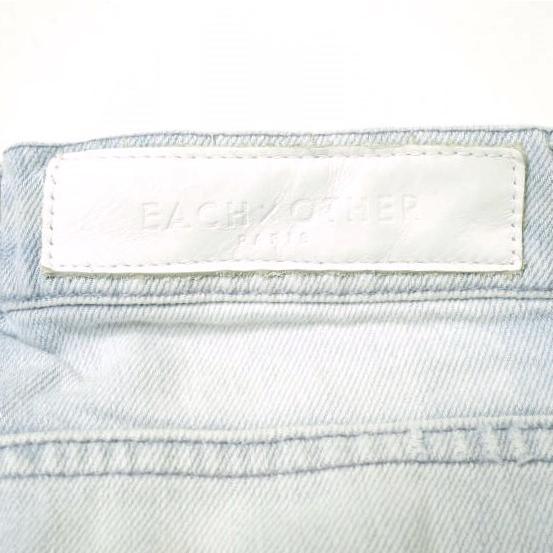 EACH×OTHER イーチアザー ニークラッシュ ブリーチテーパードデニムパンツ S15G16221 25 Indigo 5P ジーンズ ジップフライ ボトムス g19903 |  | 07