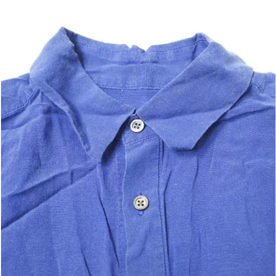 08sircus ゼロエイトサーカス 日本製 Cu/Co Sleeveless Blouse キュプラコットン ノースリーブブラウス 15SL-SH01 1 BLUE シャツ g19906 |  | 02