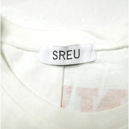 SREU スリュー リメイクタンクトップ ONE SIZE ホワイト ノースリーブ Tシャツ トップス g19907 |  | 02