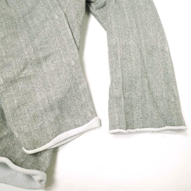 UNDERCOVER アンダーカバー 18SS 日本製 ヘリンボーンウラケ深Vネックプルオーバー UCU1804-1 1 グレー 七分袖 裏毛 スウェット g19913 |  | 04