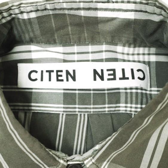CITEN シテン 22AW STANDARD SHIRT スタンダードシャツ 4251-149-0001 L グレー 長袖 チェック ユナイテッドアローズ トップス g19922 |  | 03