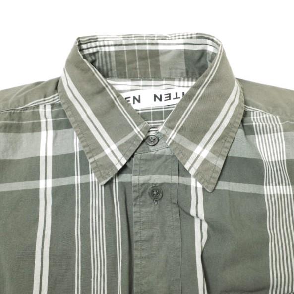 CITEN シテン 22AW STANDARD SHIRT スタンダードシャツ 4251-149-0001 L グレー 長袖 チェック ユナイテッドアローズ トップス g19922 |  | 04