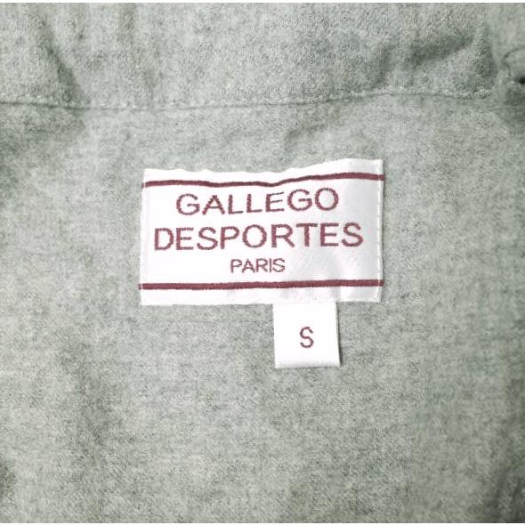 GALLEGO DESPORTES ギャレゴデスポート フランス製 ウールフランネルイージースカート S グレー ボトムス g19928 |  | 02