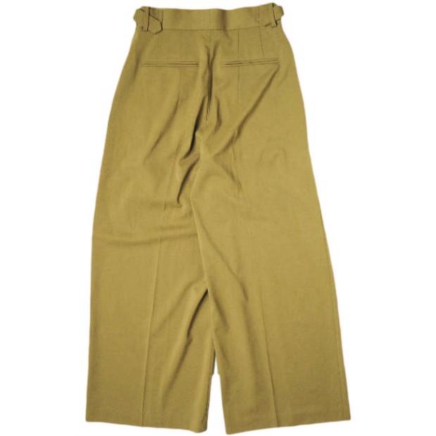 ADAM ET ROPE アダムエロペ 23AW サステナブル 2タックワイドスラックス GAS23010 36 ブラウン パンツ ワイド ボトムス g19937 |  | 01