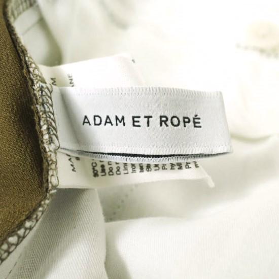 ADAM ET ROPE アダムエロペ 23AW サステナブル 2タックワイドスラックス GAS23010 36 ブラウン パンツ ワイド ボトムス g19937 |  | 08