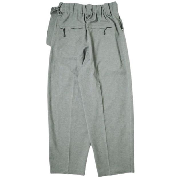 ADAM ET ROPE アダムエロペ 24SS サステナブル・撥水・UV・接触冷感 ポケットバックイージースラックス GAS04160 36 チャコール パンツ |  | 01