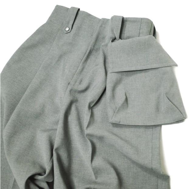 ADAM ET ROPE アダムエロペ 24SS サステナブル・撥水・UV・接触冷感 ポケットバックイージースラックス GAS04160 36 チャコール パンツ |  | 03