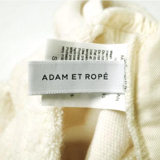 ADAM ET ROPE アダムエロペ 24SS 日本製 パイルジャカードパンツ GAS04040 Free オフホワイト イージー ボトムス g19941 |  | 06