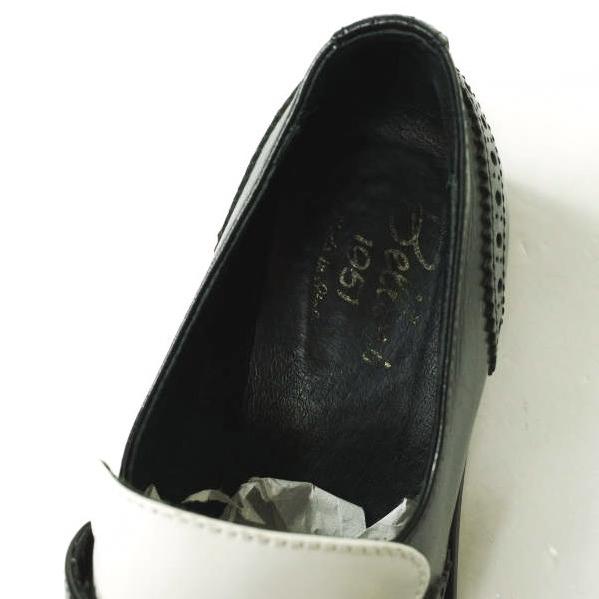 DIEGO BELLINI ディエゴベリーニ キルトタッセル ツートーン ウイングチップシューズ モンクストラップ D4364 37(23.5cm) BLACK/WHITE |  | 06