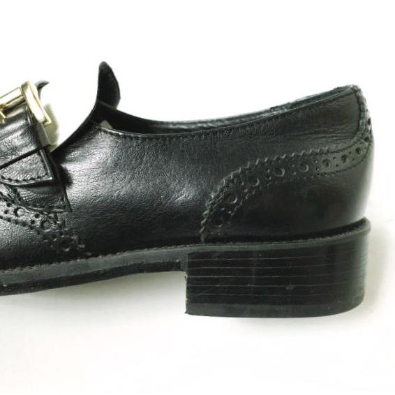 DIEGO BELLINI ディエゴベリーニ キルトタッセル ツートーン ウイングチップシューズ モンクストラップ D4364 37(23.5cm) BLACK/WHITE |  | 07