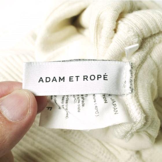 ADAM ET ROPE アダムエロペ 19SS 日本製 ヴィンテージコットンテレコレギンスパンツ GAS09060 Free オフホワイト イージー ボトムス g19949 |  | 06