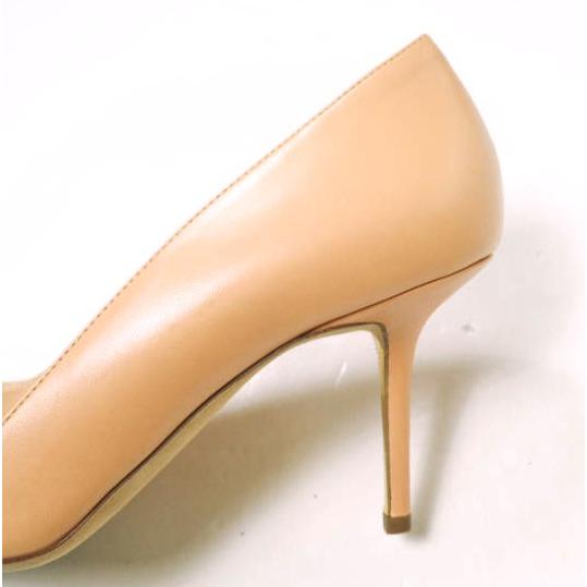 Rupert Sanderson ルパートサンダーソン イタリア製 ポインテッドトゥレザーヒールパンプス RES14-30 38(24.5cm) ピンクベージュ シューズ |  | 06
