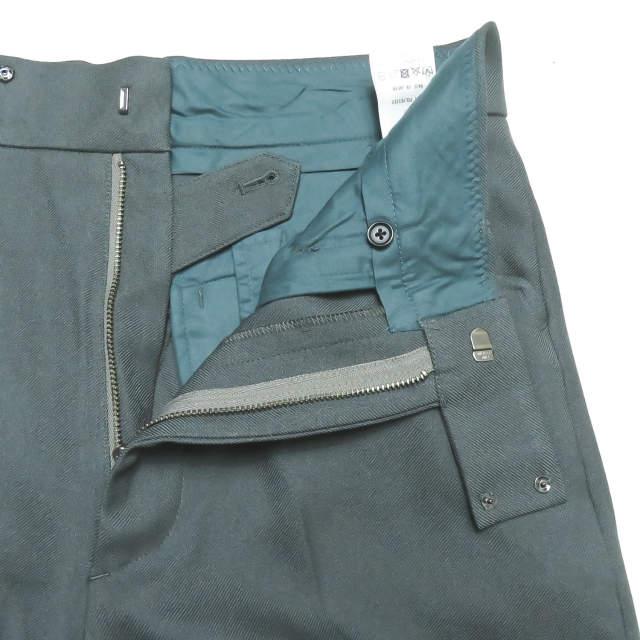 新品 bukht ブフト 19AW NEW CLASSIC TROUSERS HIGH DENSITY POLYESTER TWILL BV-95803 1(S) GREEN スタプレパンツ スラックス ☆☆g1995 |  | 03