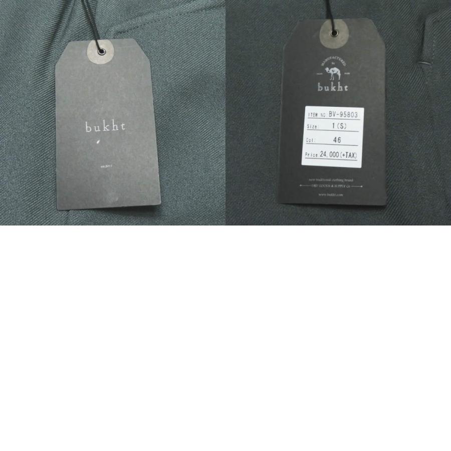 新品 bukht ブフト 19AW NEW CLASSIC TROUSERS HIGH DENSITY POLYESTER TWILL BV-95803 1(S) GREEN スタプレパンツ スラックス ☆☆g1995 |  | 09