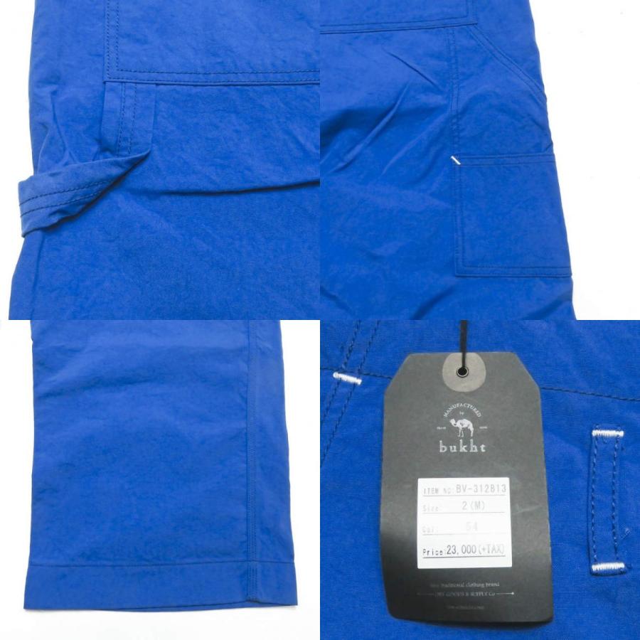 新品 bukht ブフト 18SS 日本製 PAINTER PANTS ナイロン ペインターパンツ BV-312813 2(M) ブルー 袴 ボトムス ☆☆g1998 |  | 08