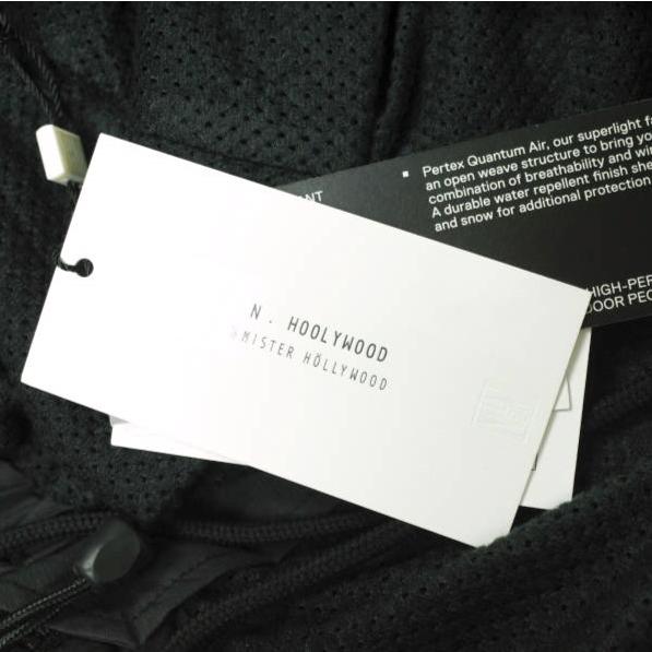 新品 N.HOOLYWOOD x WILDTHINGS エヌハリウッド ワイルドシングス 24AW 別注 EASY PANTS PERTEX イージーパンツ 9242-CP01-001 38 BLACK |  | 03