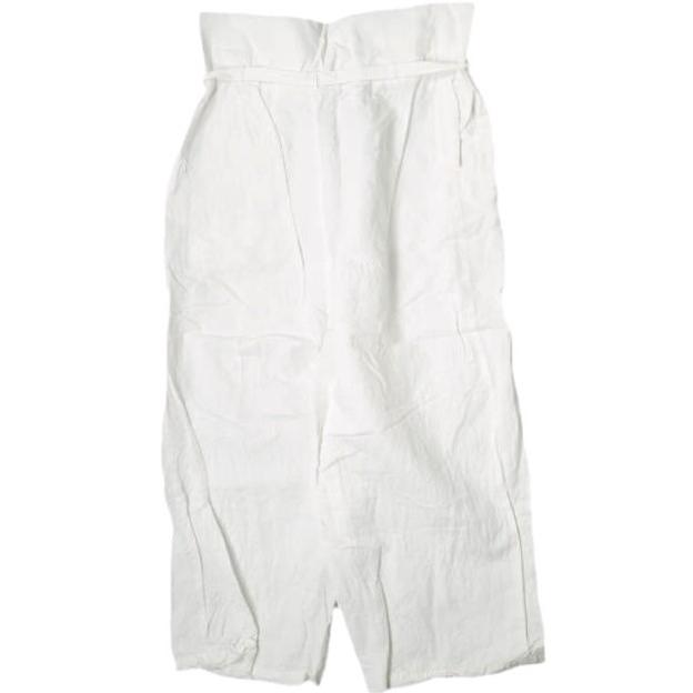 ENFOLD エンフォルド ハイウエストベルテッドワイドパンツ 300AS231-2510 36 WHITE ボトムス g20004 |  | 01