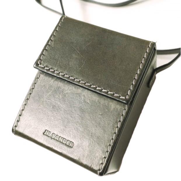 JIL SANDER ジルサンダー イタリア製 BOX CROSSBODY ボックスクロスボディーバッグ Dk.Brown ショルダーバッグ カバン g20016 | 