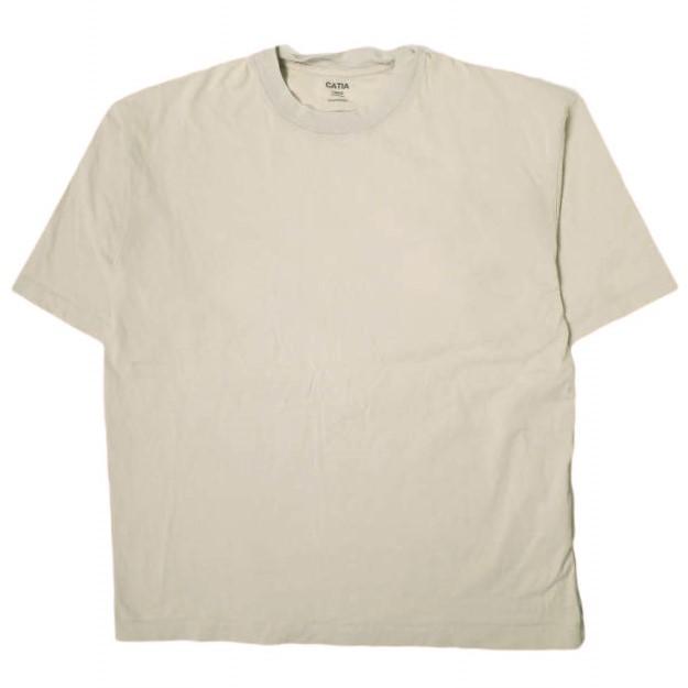 BEAUTY＆YOUTH UNITED ARROWS ビューティーアンドユース ユナイテッドアローズ 抗菌防臭加工 CATIA Tシャツ 1217-105-1989 L BEIGE g20064 | 